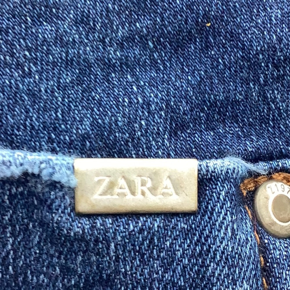 Zara Woman Denim Z1975 Skinny Denim blue jeans - Picture 3 of 8